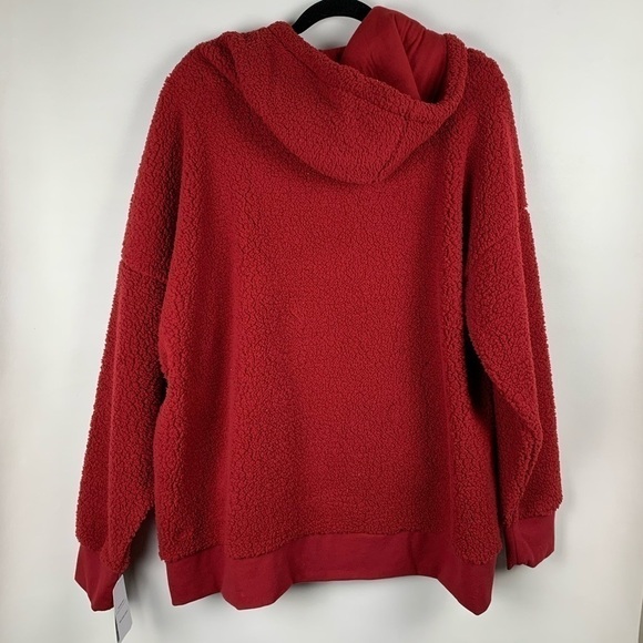 C9 Champion‎ Sherpa Fleece Zip Red NWT - Picture 7 of 8